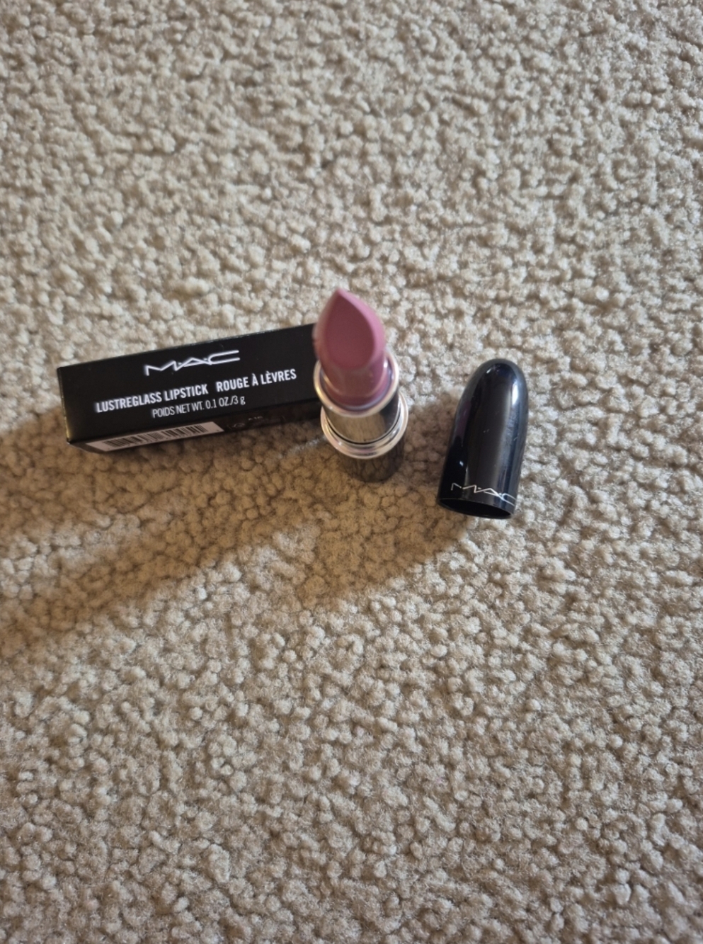 MAC Cosmetics Lustreglass Lipstick Syrup